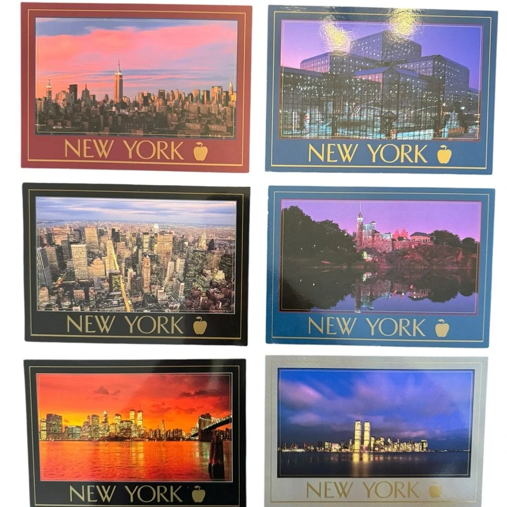 New York Cityscape Postcard Set